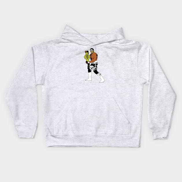 Full Heel Mode Kids Hoodie by BradyRain